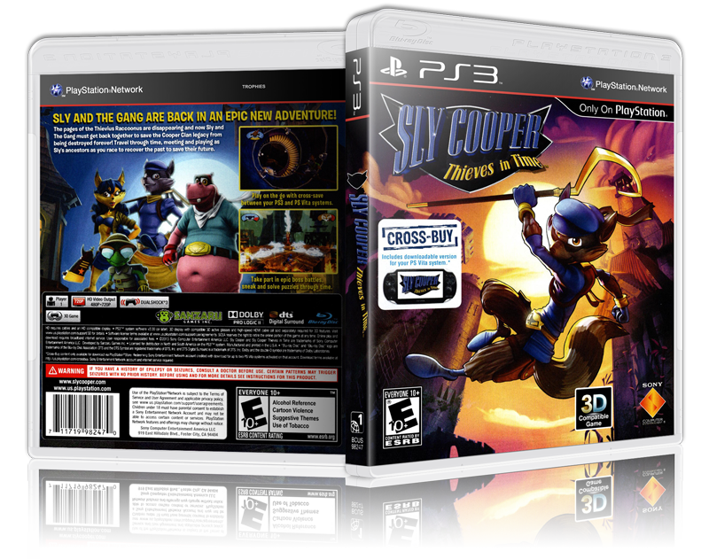 Sly Cooper : Thieves in Time　美品　日本未発売 Sly Cooper : Thieves in Time 美品 日本未発売