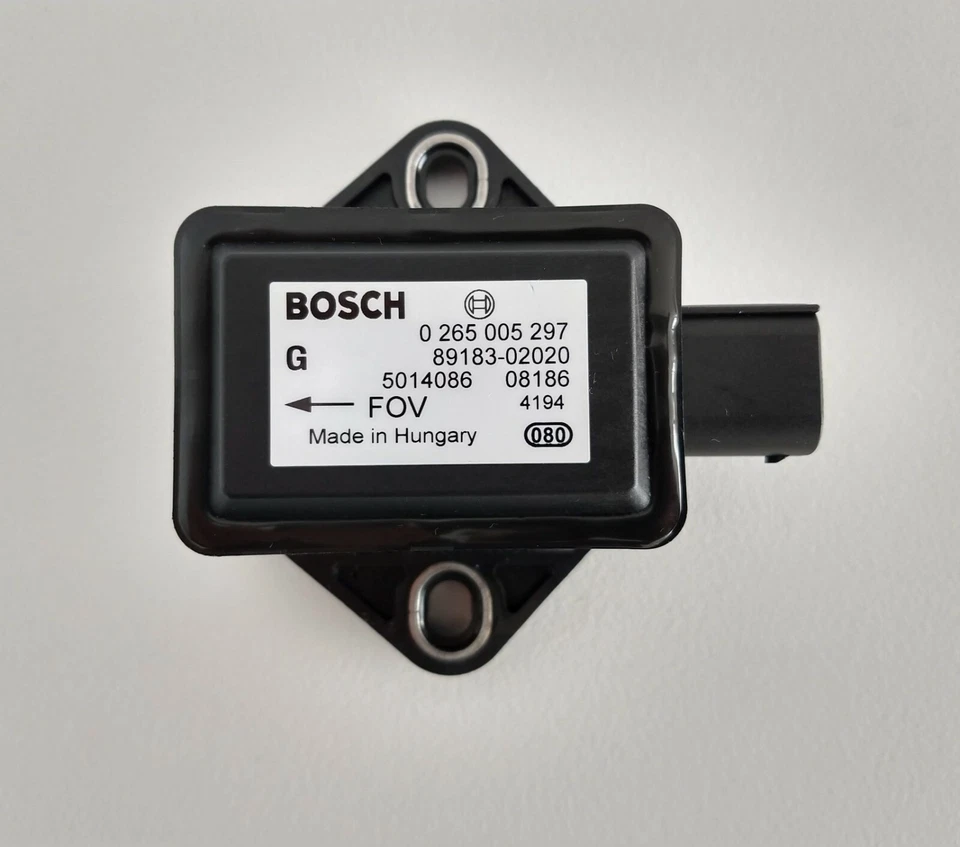 0265005297 TOYOTA VERSO AVENSIS COROLLA YAW RATE ESP SENSOR 89183-02020 - Immagine 3 di 4