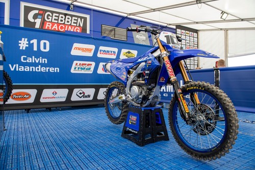 2023 Yamaha YZF 450 Gebben Yamaha Race Team Graphics Kit & Number Plates - Picture 4 of 4