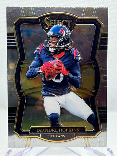 DEANDRE HOPKINS 2017 Panini Select #186 Premier Level SILVER PRIZM - Picture 1 of 2