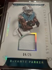 2016 National Treasures Century Materials Holo Silver Prime /25 Devante Parker