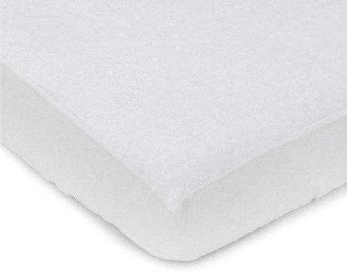 Bamboo Mattress Bassinet Protector, White - Picture 2 of 4