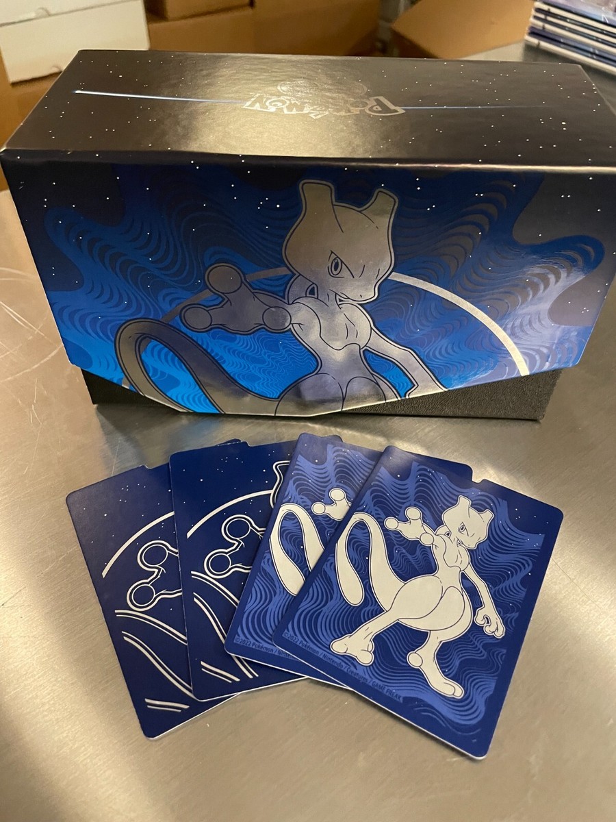 1x New Pokemon EMPTY Elite Trainer Box Pokemon GO Mewtwo + Dividers ETB 1x New Pokemon EMPTY Elite Trainer Box Pokemon GO Mewtwo + Dividers ETB