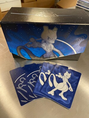 1x New Pokemon EMPTY Elite Trainer Box Pokemon GO Mewtwo + Dividers ETB
