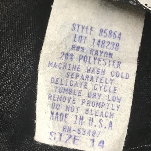 VTG Fundamental Things Pants Womens 14P Gray Striped Pleated Front Straight NWT - Picture 7 of 14