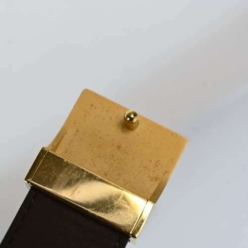 Authentic Louis Vuitton Damier Ceinture Carre Belt 85cm 34" M6803 P2560CS602 - Picture 8 of 14
