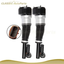 For Mercedes W221 S350 S550 S600 S63 C216 CL550 Front Pair Air Suspension Struts
