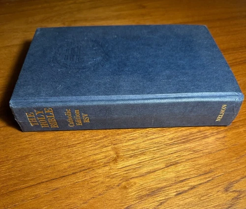 THE HOLY BIBLE -CATHOLIC EDITION RSV NELSON 1966 Great Britian UK