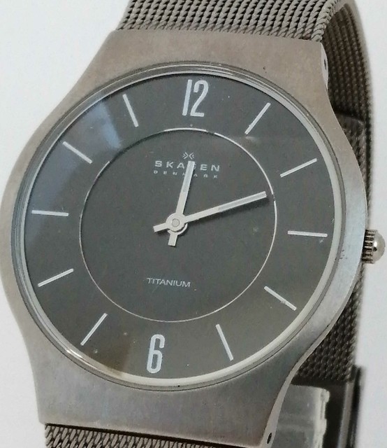 skagen titanium slim