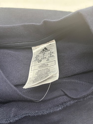 Adidas Women's You For You French Terry Sweatshirt, Legend Ink, Sz. S - Picture 7 of 13