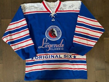 Vintage 2004 Hockey Hall of Fame Legends Classic Hockey Jersey - Autographed