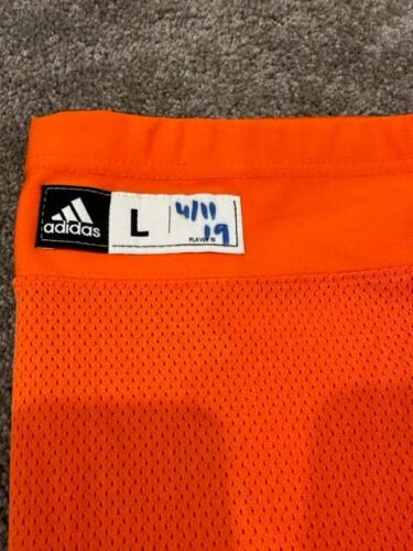 2019-2020 Connor McDavid Edmonton Oilers NHL Game Worn Hockey Socks! 1 Goal - Picture 2 of 11