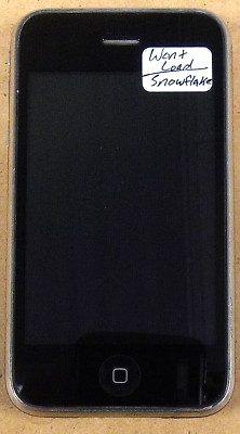 Apple iPhone 3G / A1241 - 8GB - Black and Silver ( AT&T