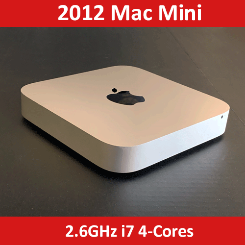 2012 Mac Mini | 2.6 GHz Quad-Core Intel Core i7 | 16 GB RAM | 1TB SSD + 4TB SSD 2012 Mac Mini | 2.6 GHz Quad-Core Intel Core i7 | 16 GB RAM | 1TB SSD + 4TB SSD