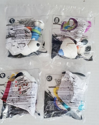 2018 McDonald's Peanuts Snoopy Happy Meal Toys Complete Set of 10 - All NIP - Picture 8 of 21