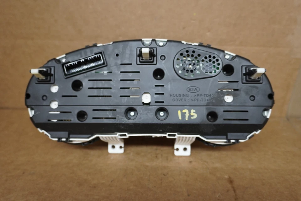 Kia Soul 2014 cabezal de instrumento velocímetro medidor panel fabricante de equipos originales 80.544 millas Foto 3 de 4
