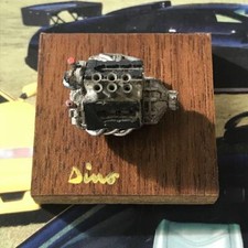 Ferrari dino Engine Model Toy Used Excellent condition