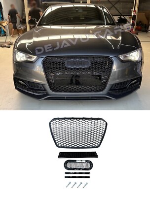 RS5 Look Grill für Audi A5 B8 8T S line S5 RS5 FL Wabengrill ...
