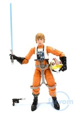 Star Wars Authentic Black Series 6  Archive Pilot Luke Skywalker Loose Complete