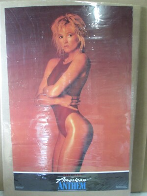 Janet Jones in American Anthem 1986  hot girl poster man cave car garage  22316
