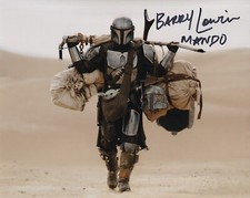 BARRY LOWIN signed Autogramm 20x25cm STAR WARS in Person autograph MANDALORIAN