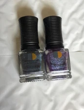 NEW Set of 2 LECHAT Dare to Wear Nail Polish Secret Craze and Stormy Affair