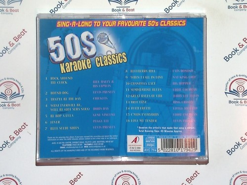 50's Karaoke Classics : All The Music, All The Words CD VGC - Picture 2 of 2