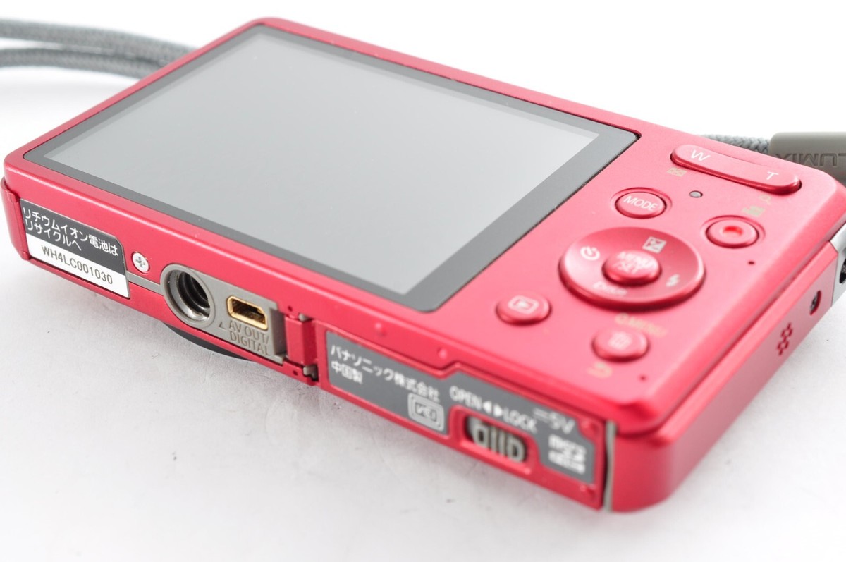 Panasonic Lumix DMC-XS3 Compact Digital Camera Red [Near