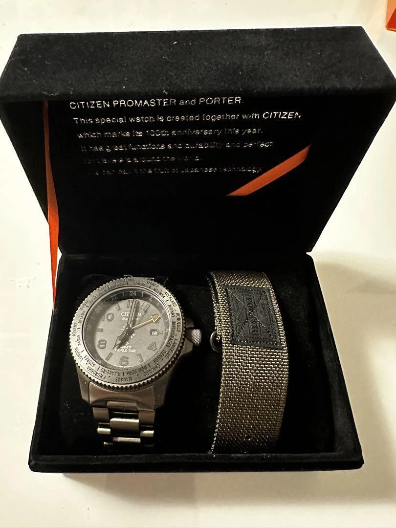 CITIZEN WORLD TIME Porter GMT World time (713