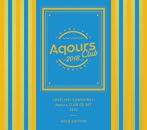 [CD] Love Live! Sunshine!! Aqours CLUB CD SET 2018 Gold Edition (Limited)  NEW