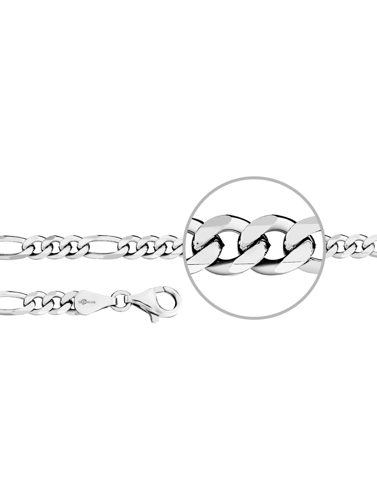 Нарукавная повязка для волос Kettenmacher Herren из стерлингового серебра 925 пробы 19 см F3-19S 8590₽