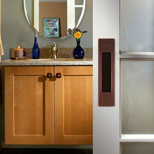 Invisible Barn Door Locks with 3 Keys Handle for Sliding Door Furniture Hardware - Picture 46 of 51
