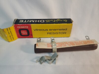 VINTAGE Ohmite #0591 2,000 Ohms Resistor Vitreous Enameled 50 Watts NOS