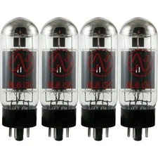 JJ 6L6GC / 6L6 - JJ Electronic Valve New “4 Tubes” “Quad Matched” DHL EXPRESS