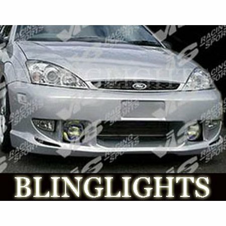 2000-2004 Ford Focus VIS Racing Body Kit Fog Lamps Bumper Driving Lights - Picture 1 of 5