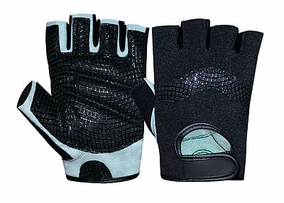 GRIP GEL PADDED CYCLING GLOVES TRAINING FITNESS SPORTS BICYCLE GLOVE W-1027