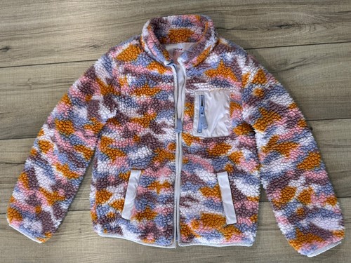Cat and Jack Fleece Zip Up Jacket with Pockets Kids Girls medium M 8 Purple
