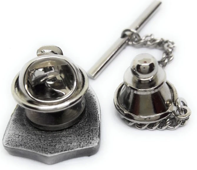 PINO DE LAPELA/ESCUDO DE LEÃO ESCOCÊS DE ESTANHO - Imagem 3 de 4