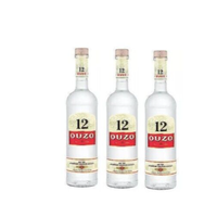 3 Flaschen Ouzo 12 Griechischer A 1L Anis 3 X 1 Liter
