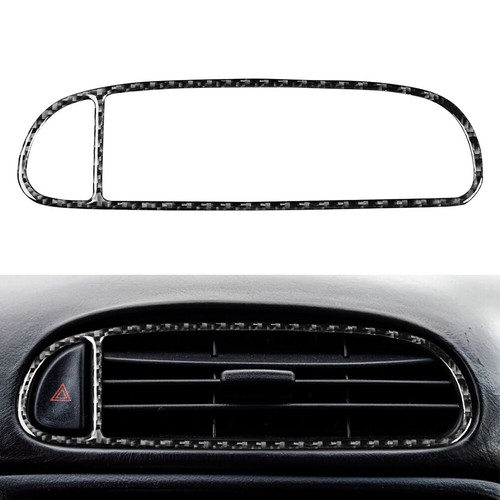 Carbon Fiber Center Air Vent Cover Trim For Chevrolet Corvette C5 1998-2004