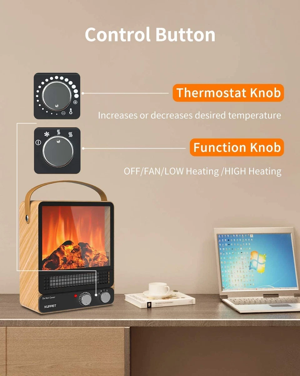 Energy Efficient Electric Fireplace - 1500W UK Plug Heater | eBay