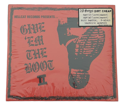 Give 'em the Boot 2 II - CD 1999 Hellcat Records Hepcat Dropkick Murphys - NEU