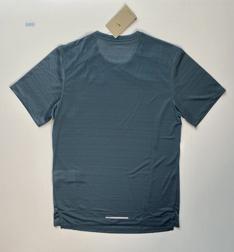 Mens Nike Dri Fit Miler 1.0 T Shirt Top Running Gym Pink Various Colours + Sizes - Picture 20 of 94