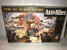 Complete Axis & Allies Spring 1942 World War II Board Game Strategy Game