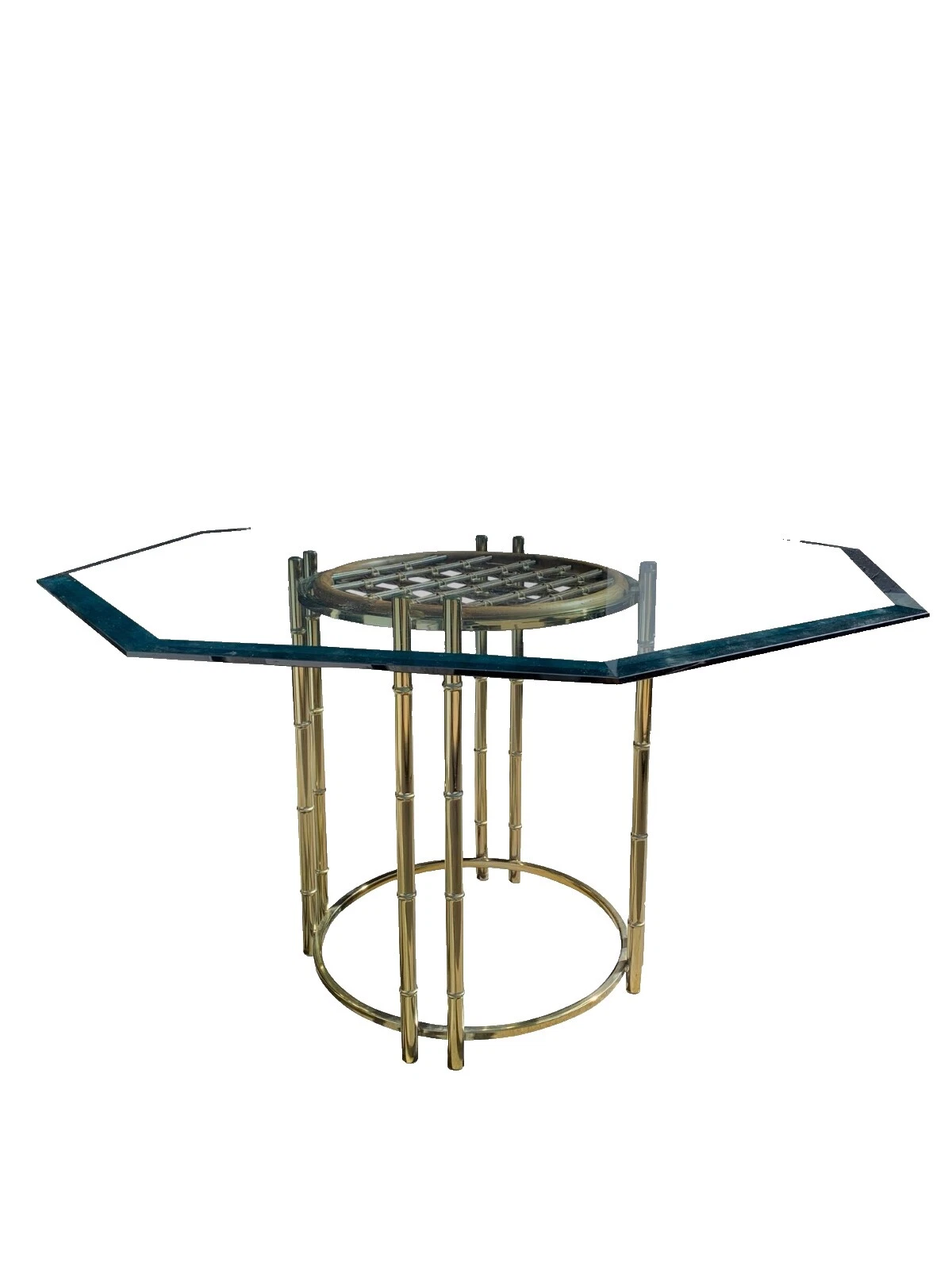 Mesas de comedor marrón de bambú