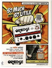 2013 ORANGE MT20 Micro Terror Pre-Amp magazine print ad