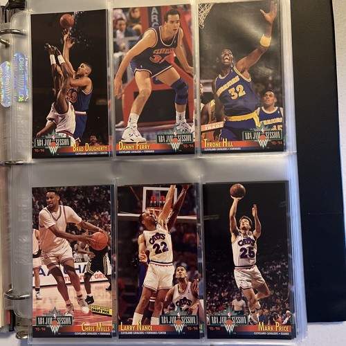 1993-94 Fleer NBA Jam Session 240 Card Set, W/ All 32 Inserts Cards A Master Set - Picture 9 of 16