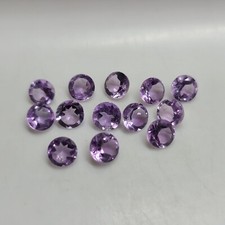 Lavender Amethyst 5mm Round Faceted Loose Gemstone s 