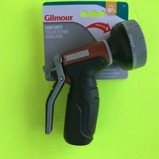 Gilmour 438 Rear Control Watering Nozzle 8 Patterns Adjastable
