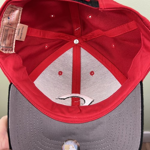 Cappello Cincinnati Reds vintage nuovo con etichette logo atletico MLB merce originale berretto snapback - Foto 7 di 8